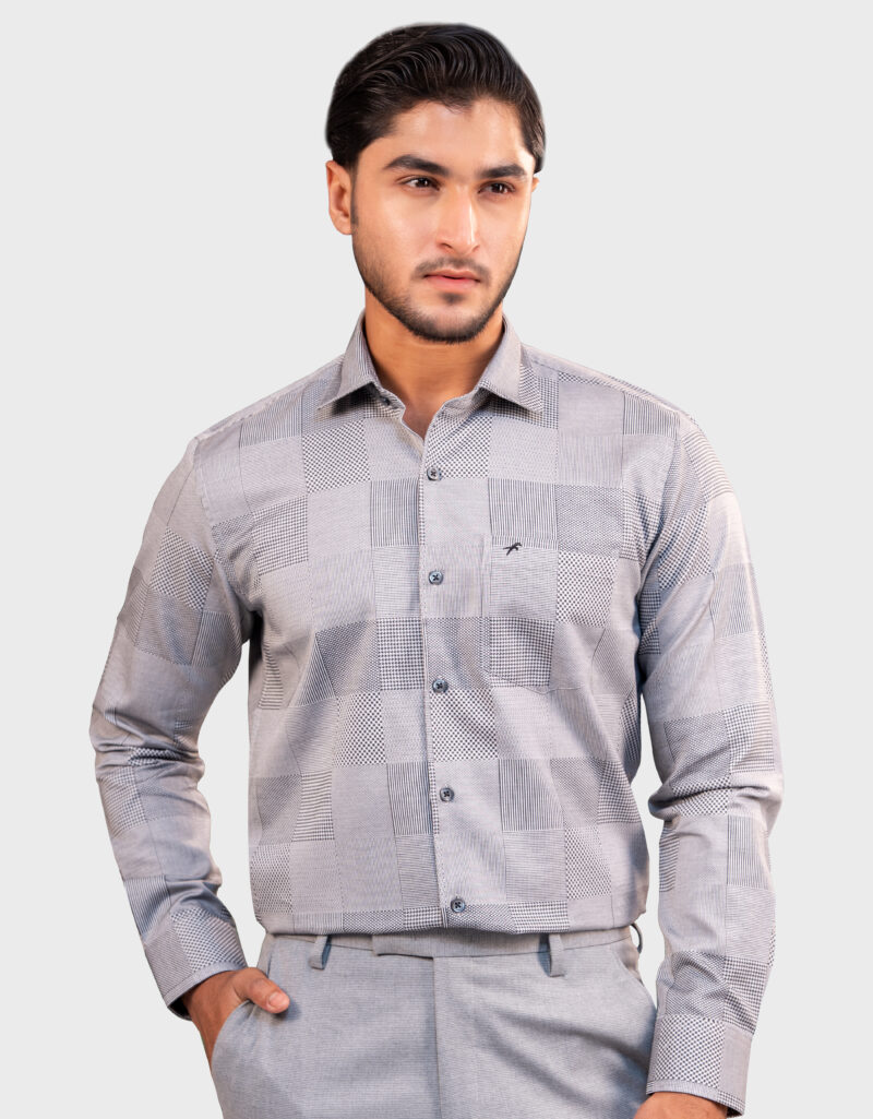 Premium Giza Cotton Relax Fit Full Shirt