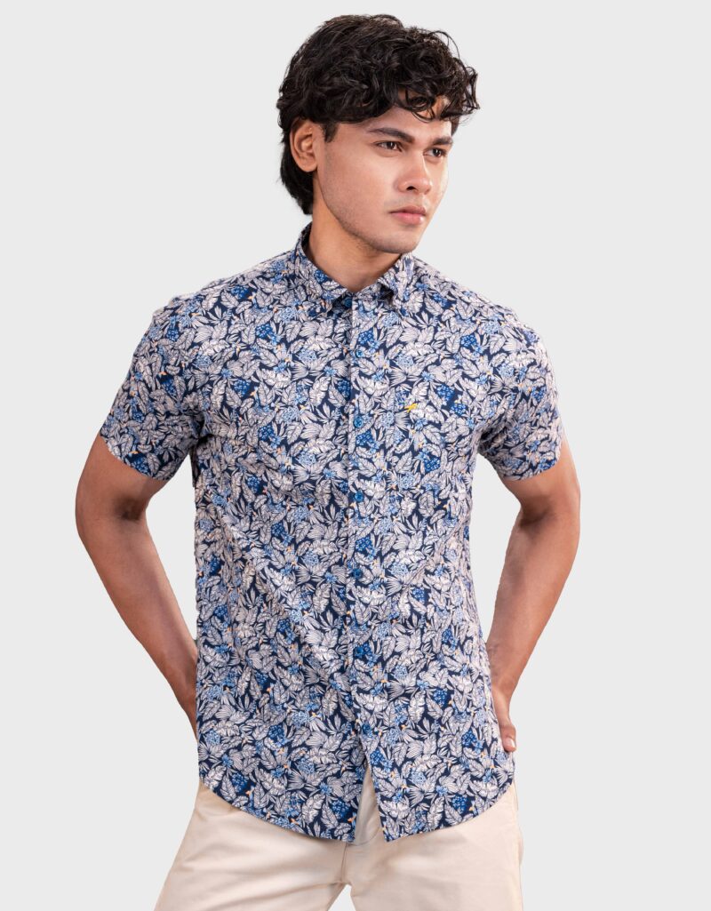 Premium Cotton Relax Fit Half Shirt - Image 2