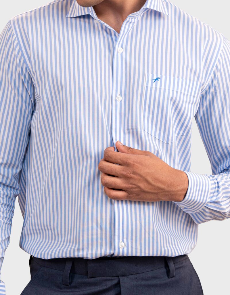 Fine Cotton Relax Fit Full Shirt - Image 2