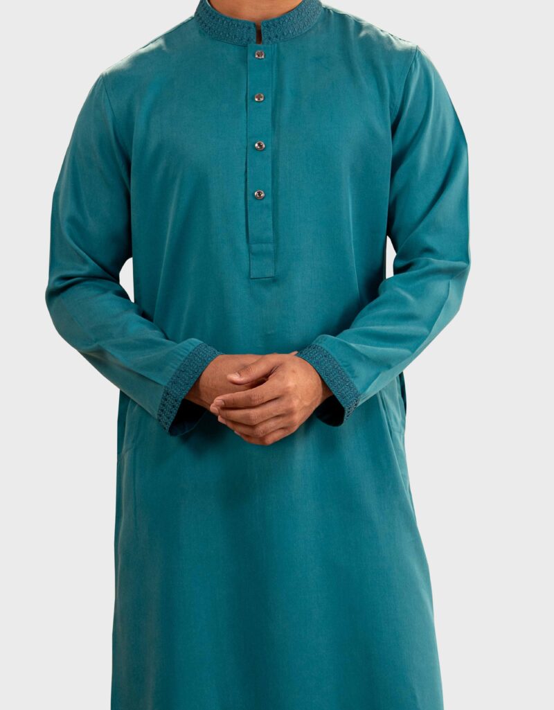 Premium Tencel Fabric Panjabi - Image 2