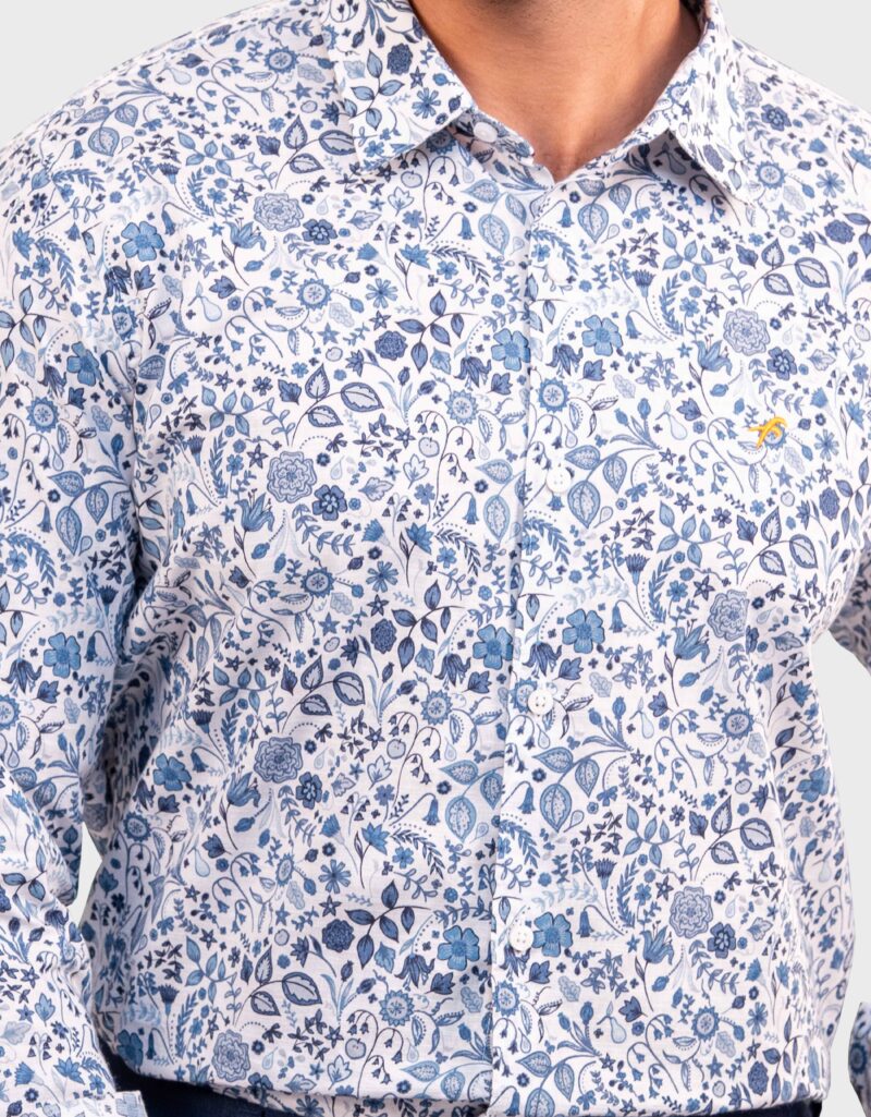 Premium Remi Cotton Slim Fit Full Shirt - Image 2
