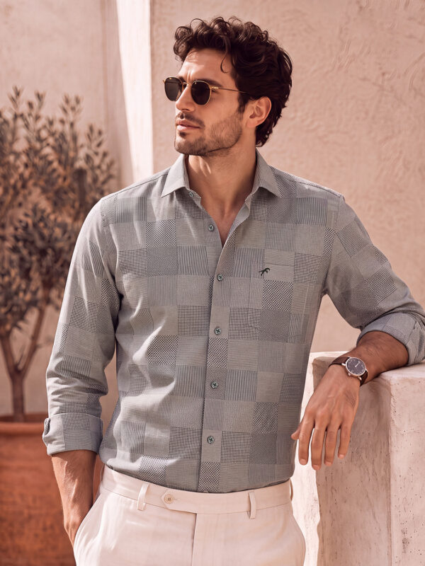 Premium Giza Cotton Relax Fit Full Shirt