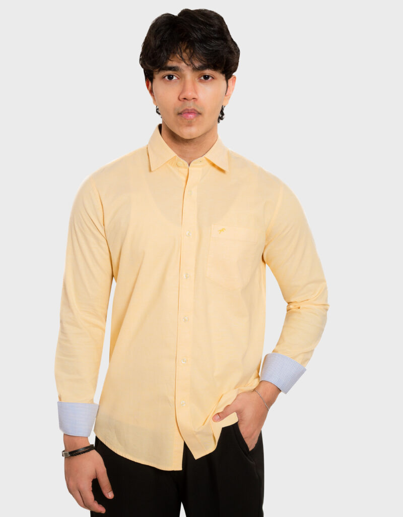 Premium Oxford Cotton Relax Fit Full Shirt