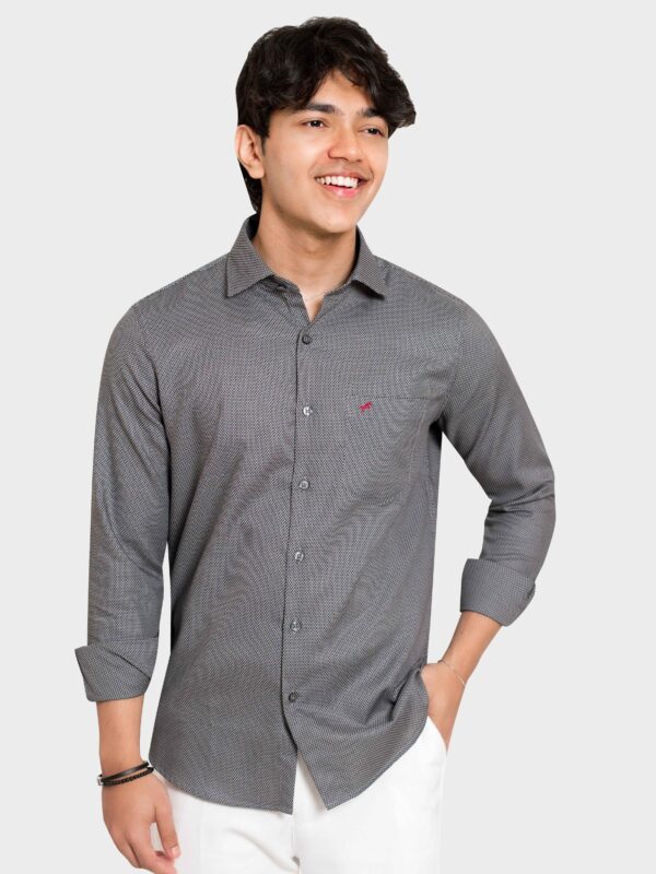 Premium Fancy Cotton Relax Fit Full Shirt