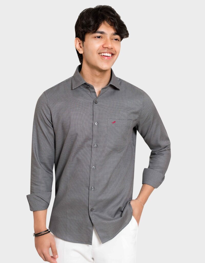 Premium Fancy Cotton Relax Fit Full Shirt