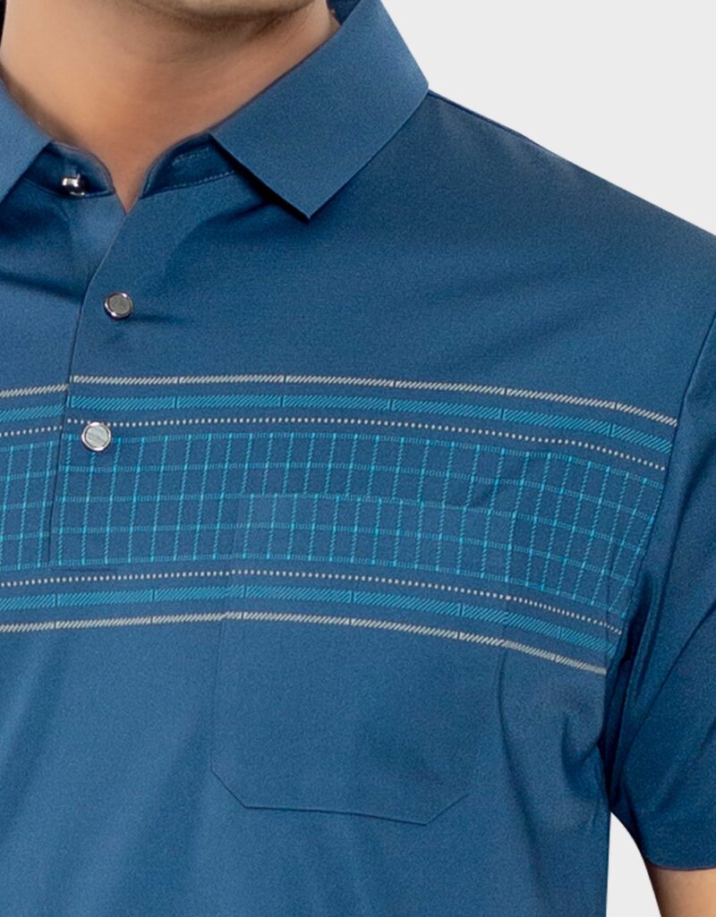 Micro Fabric Half Sleeves Polo Shirt - Image 2