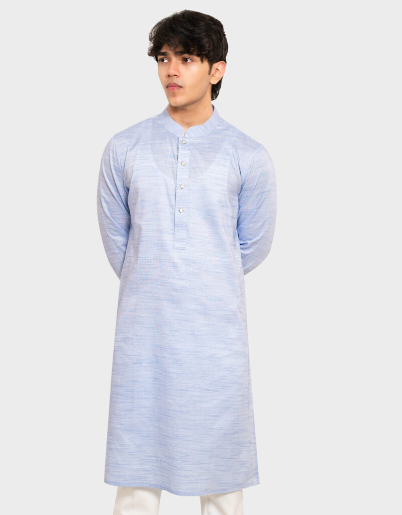 Premium Slab Cotton Panjabi - Image 3