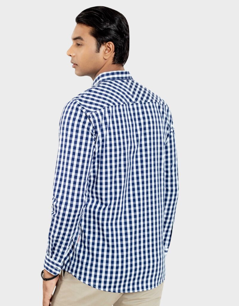 Premium Twill Fabric Slim Fit Full Shirt - Image 3