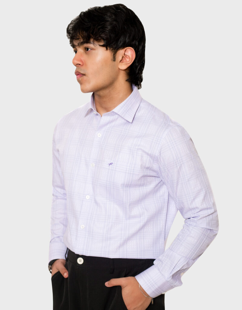 Italian Giza Cotton Regular Full Shirt - Image 3