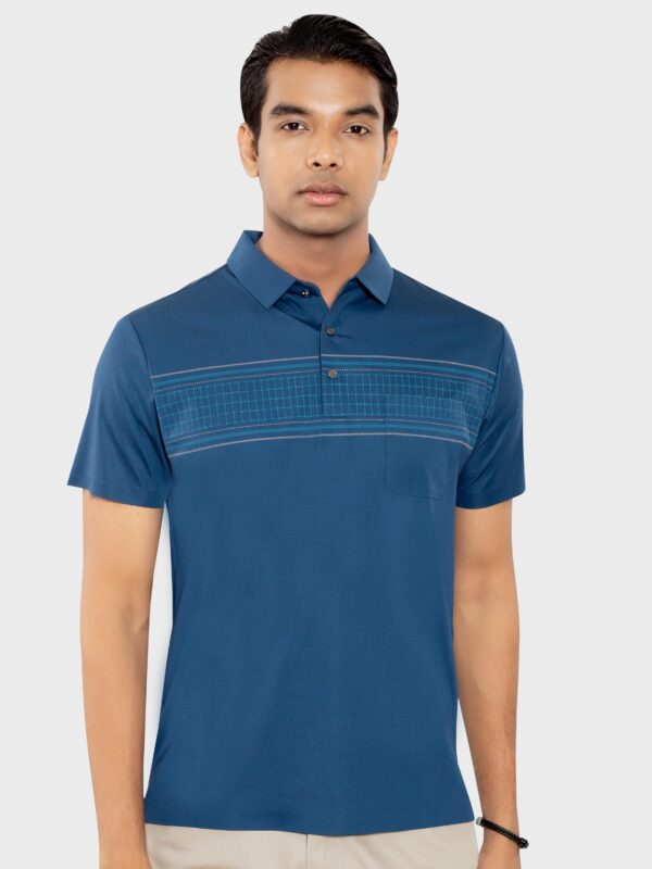 Micro Fabric Half Sleeves Polo Shirt