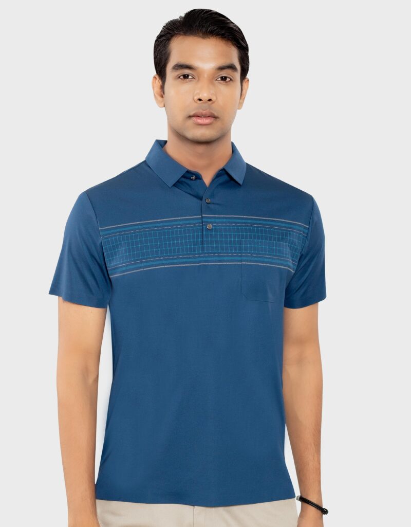 Micro Fabric Half Sleeves Polo Shirt