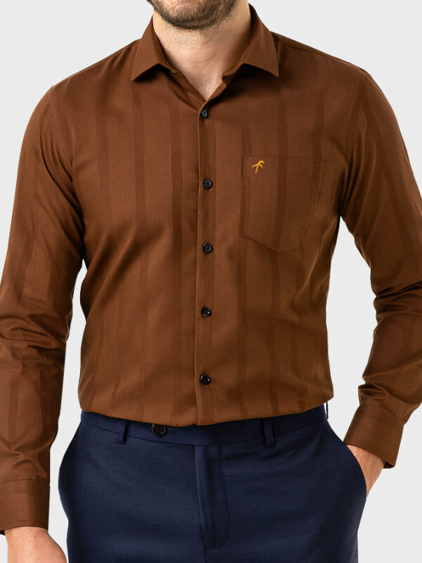Premium Giza Cotton Relax Fit Full Shirt