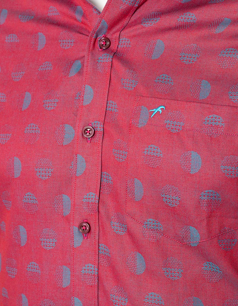Villa Italian Giza Cotton Relax Fit Full Shirt 2 Villa Italian Giza Cotton Relax Fit Full Shirt - Image 2