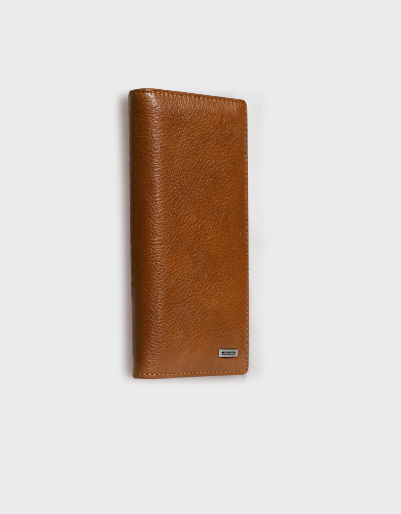 Premium Leather Wallet [Long Brown] - Image 3