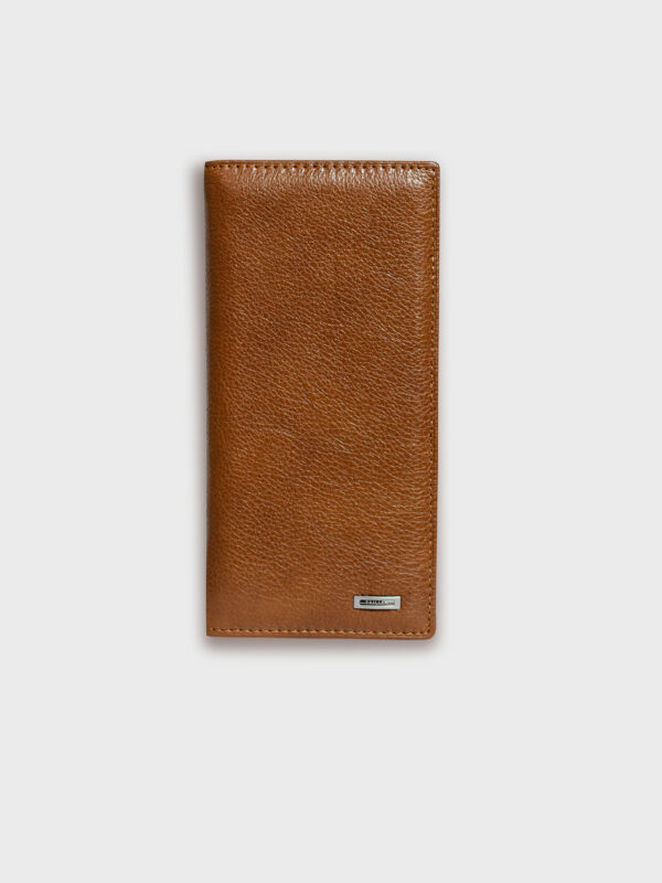 Premium Leather Wallet [Long Brown]
