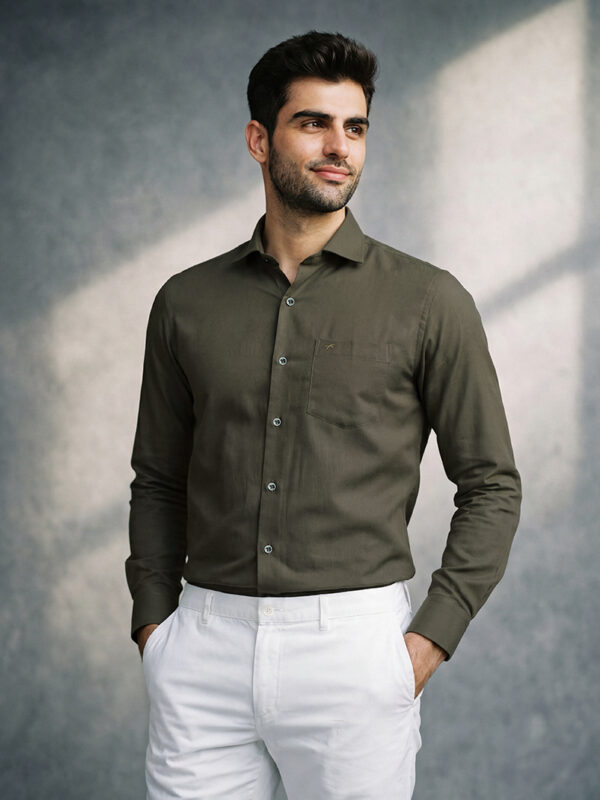 Home 16 Premium Tencel Fabric Relax Fit Full Shirt