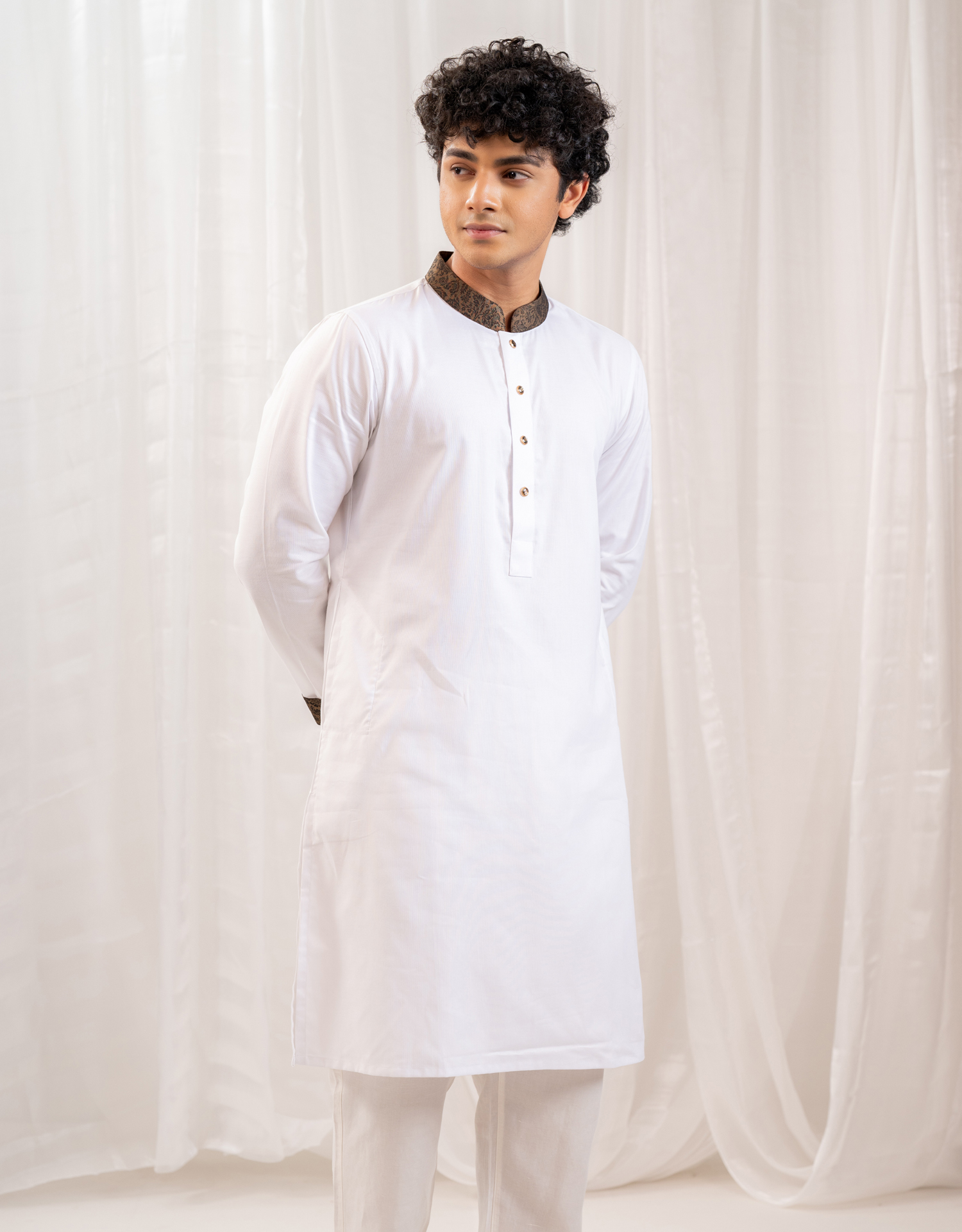 Premium Cotton Long Panjabi 1 Premium Cotton Long Panjabi