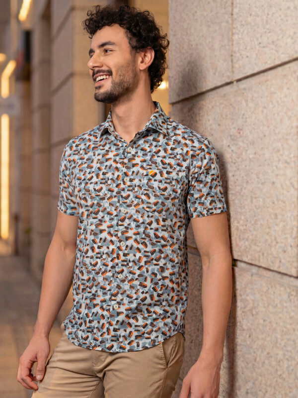 Premium Fine Cotton Relax Fit Half Shirt