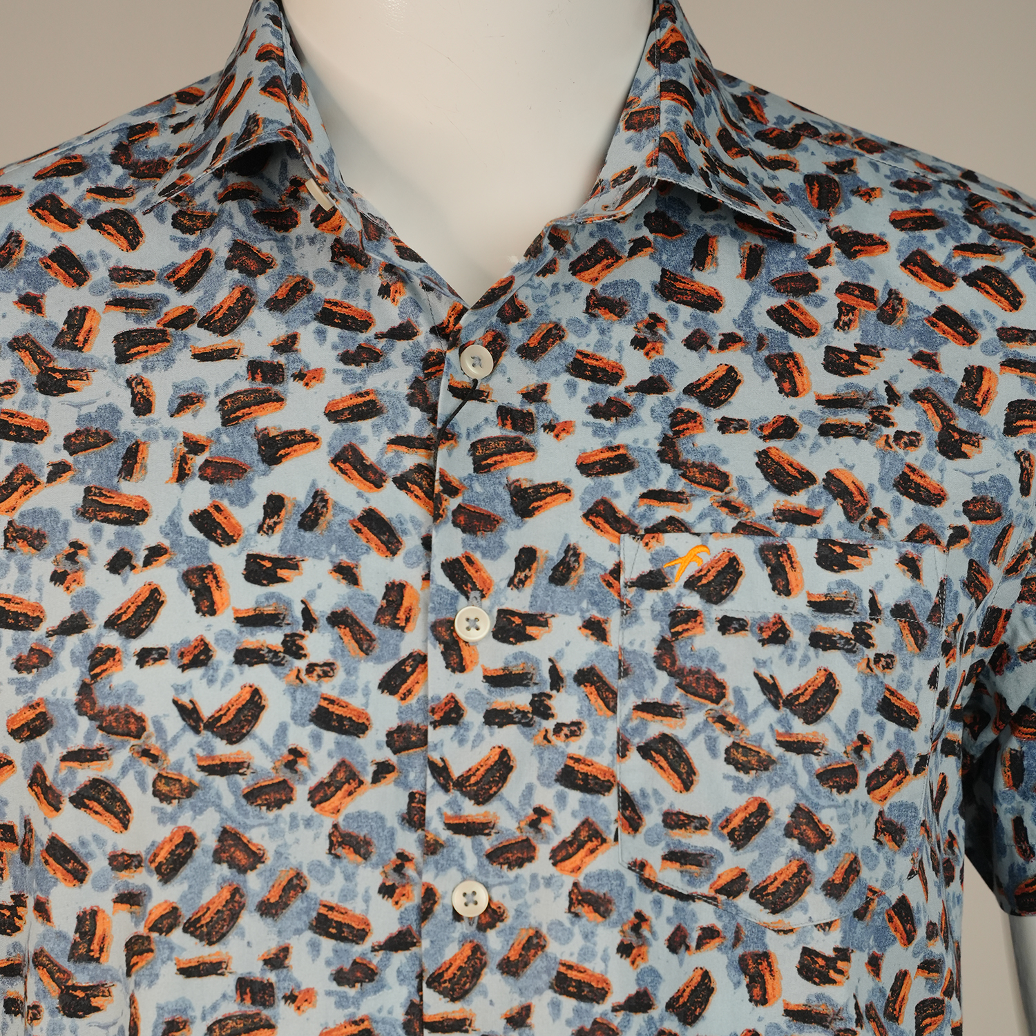 Premium Fine Cotton Relax Fit Half Shirt 2 Premium Fine Cotton Relax Fit Half Shirt - Image 2