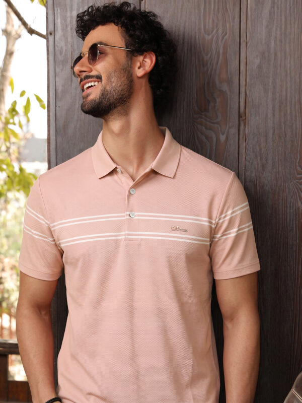 Premium Striped Polo Shirt