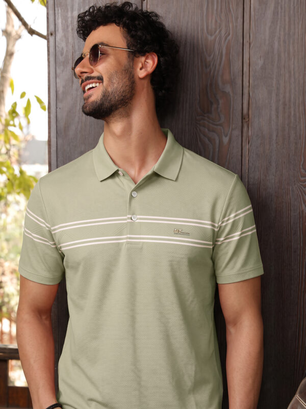 Premium Striped Polo Shirt