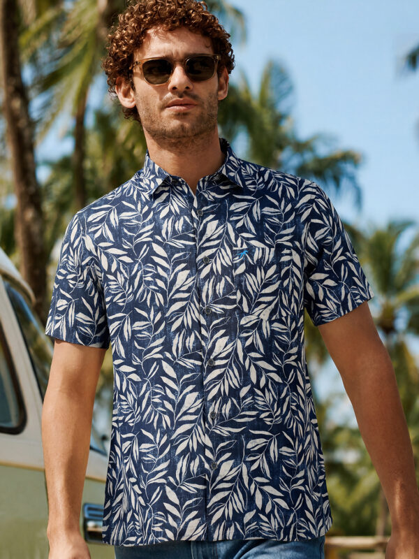 Premium Remi Cotton Relax Fit Half Shirt