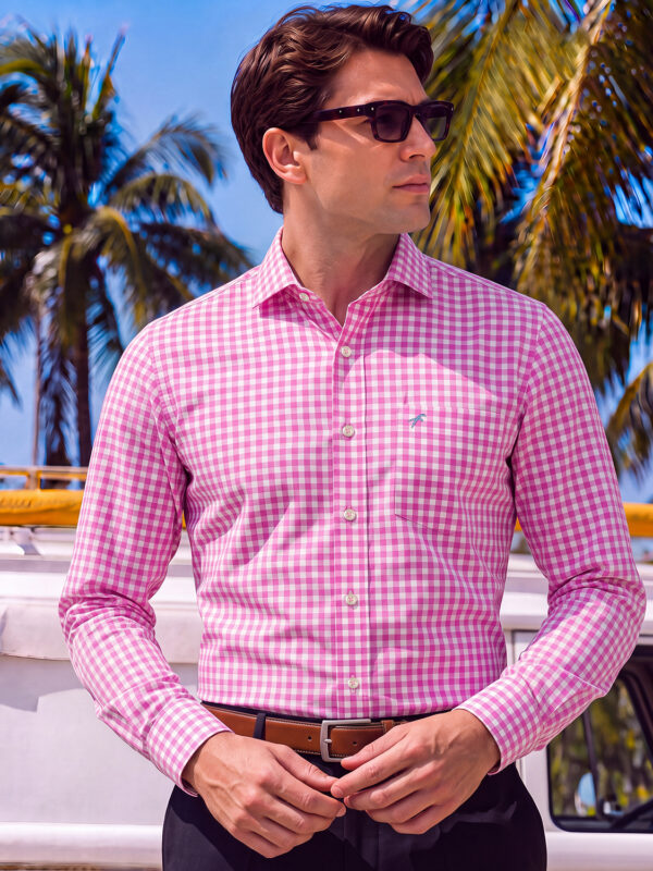 Home 14 Premium Fine Cotton Relax Fit Full Shirt