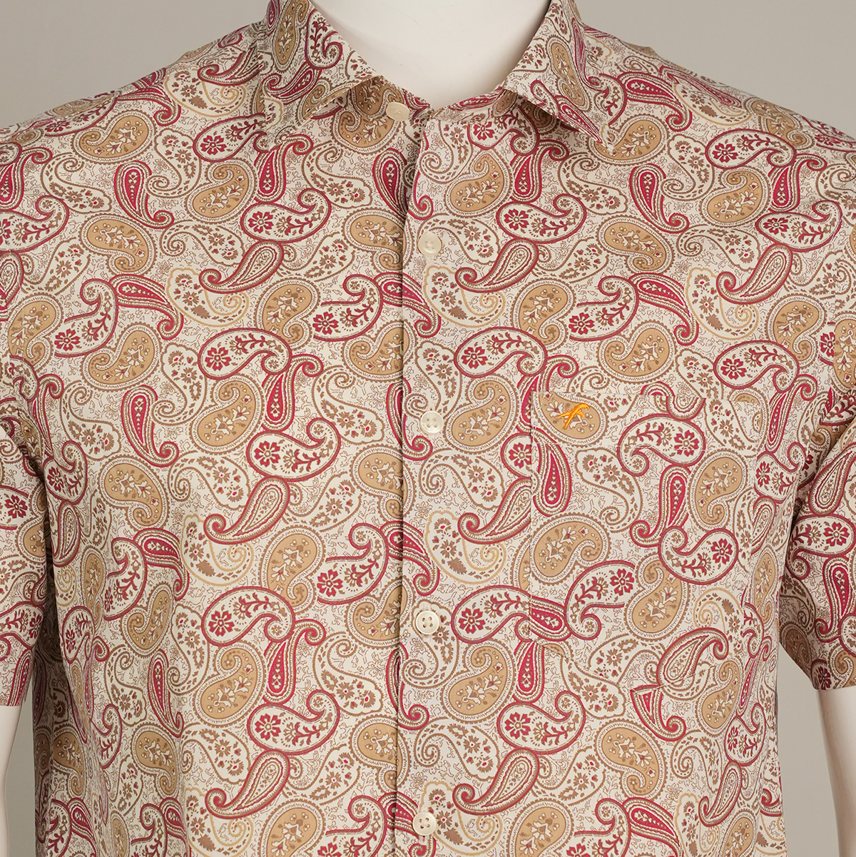 Premium Fine Cotton Relax Fit Half Shirt 2 Premium Fine Cotton Relax Fit Half Shirt - Image 2