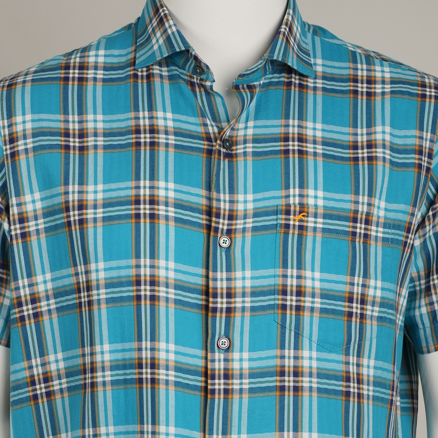 Premium Fancy Cotton Relax Fit Half Shirt 2 Premium Fancy Cotton Relax Fit Half Shirt - Image 2