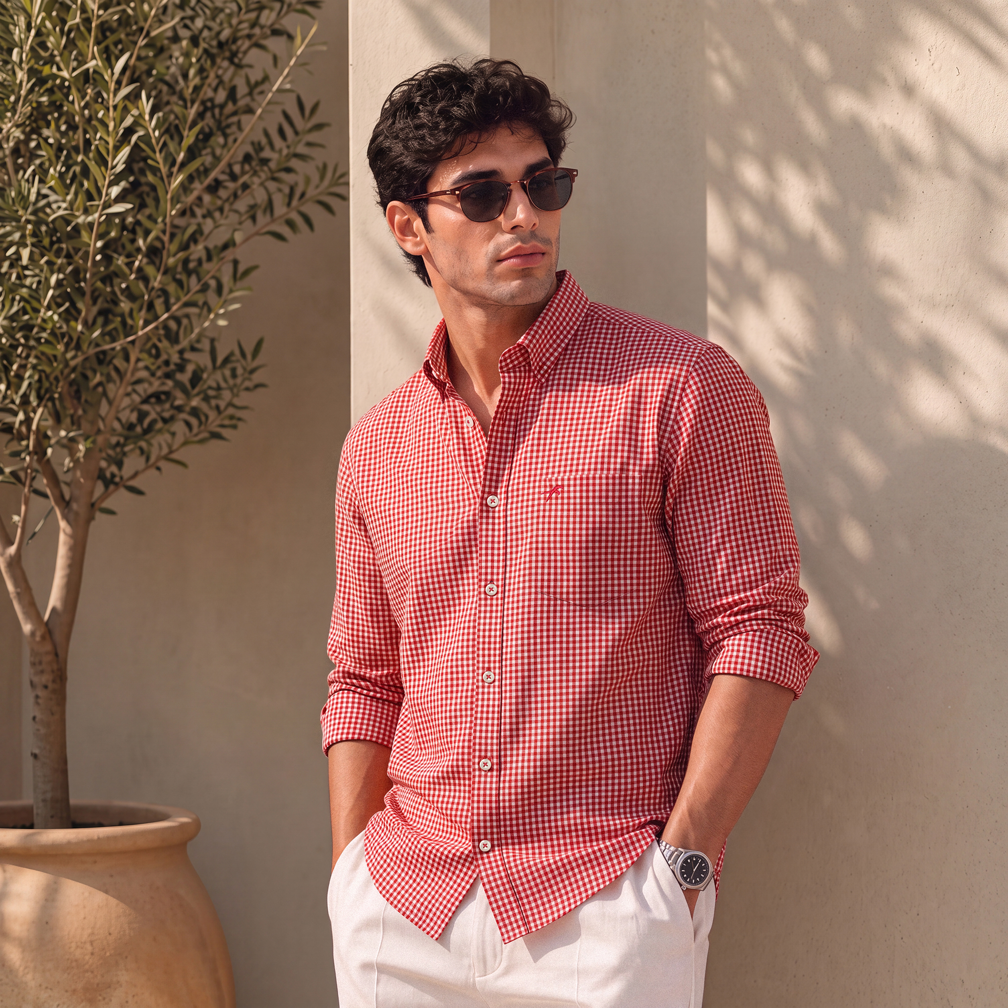 Premium Twill Fabric Relax Fit Full Shirt 1 Premium Twill Fabric Relax Fit Full Shirt