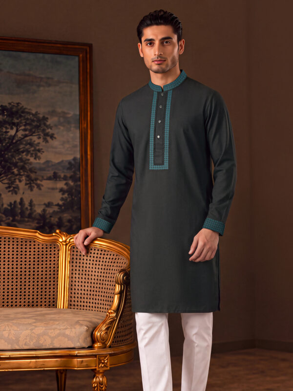 Premium Viscose Fabric Long Panjabi